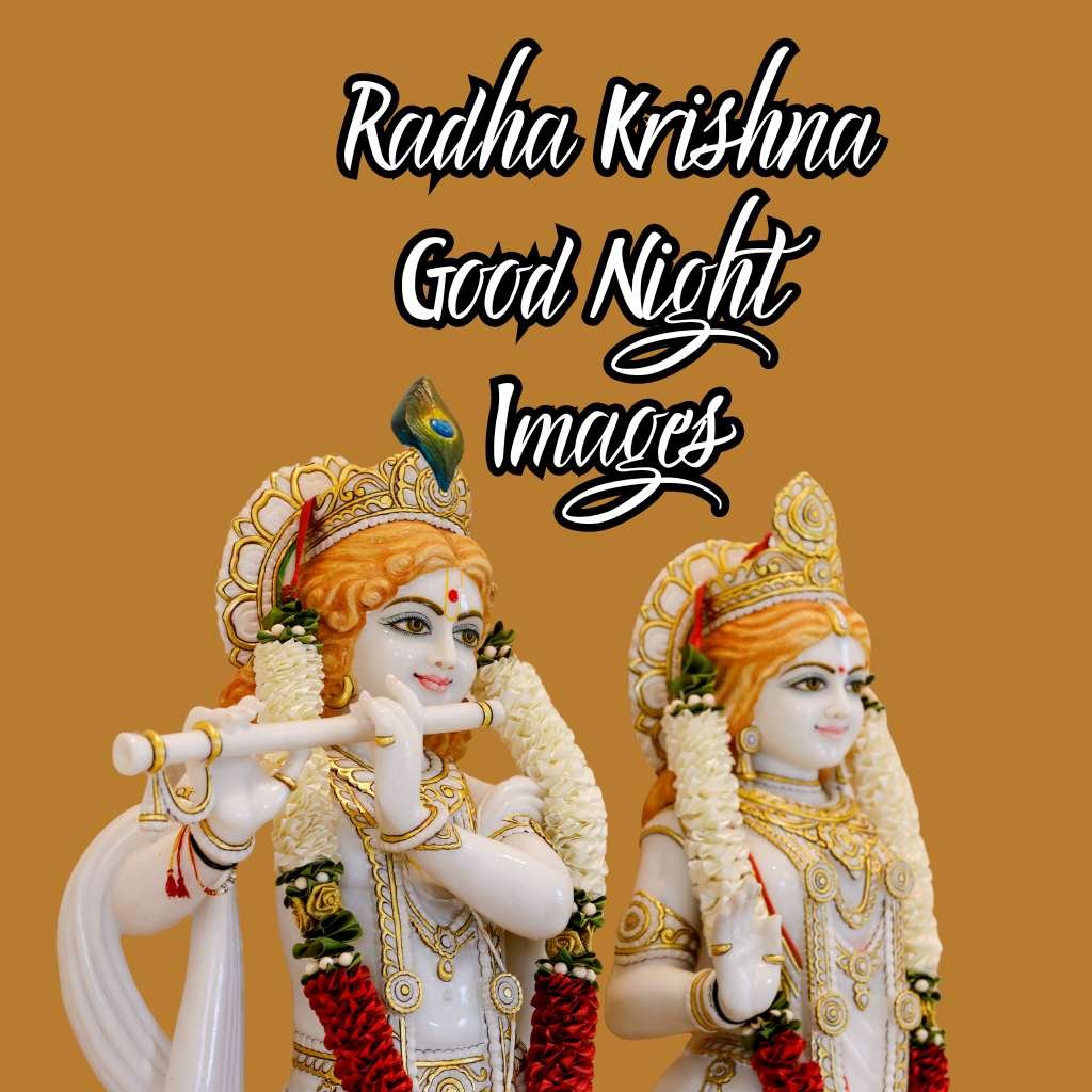 Radha Krishna Good Night Images and शुभ रात्रि Images